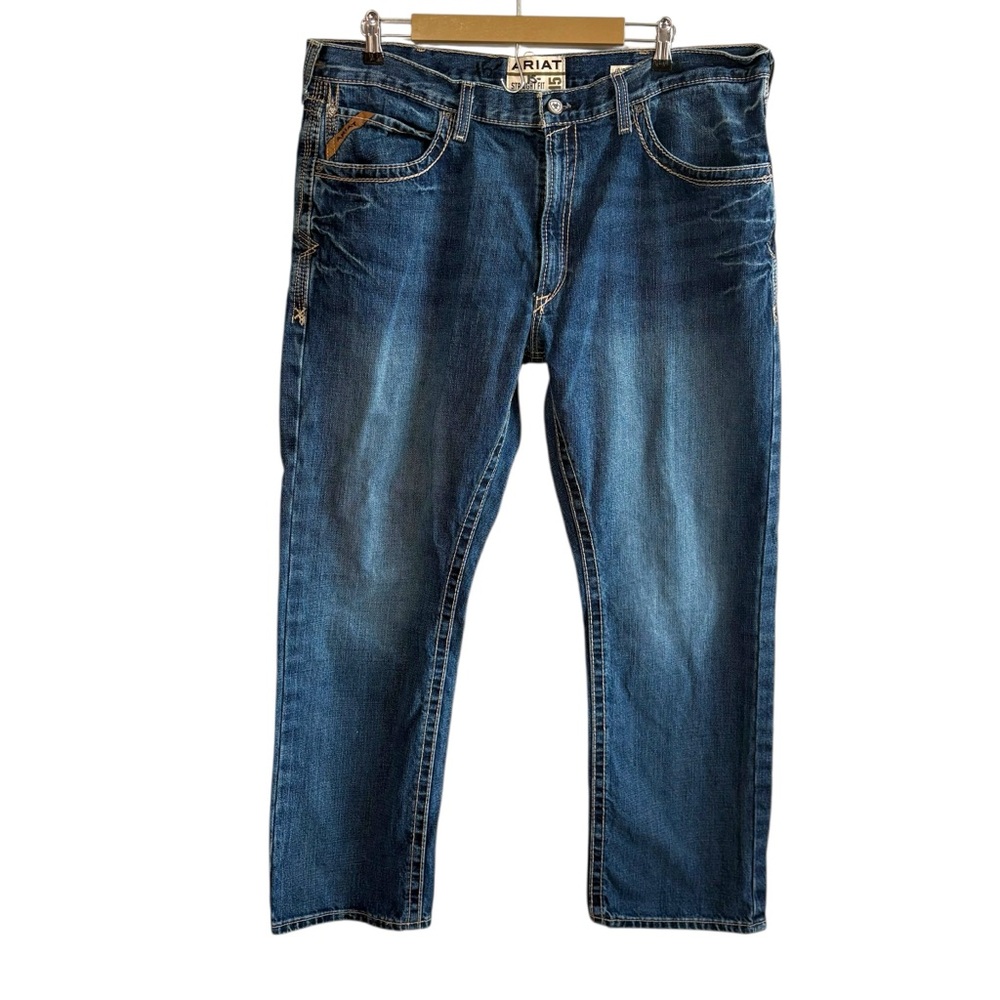 Ariat M5 Men’s 40 Gulch Straight Leg Jeans Western Workwear Country Barn‎ Denim